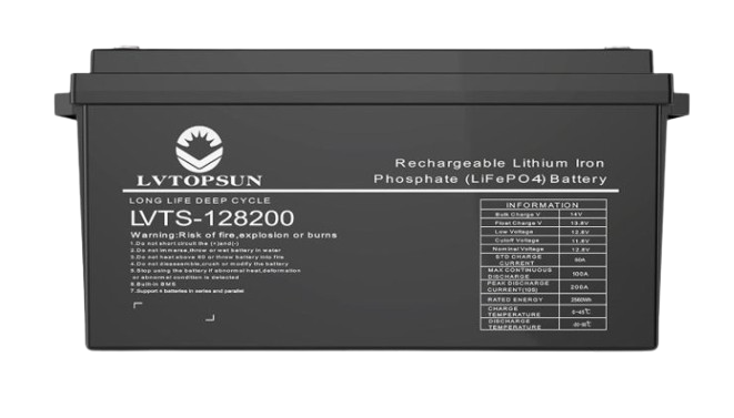 LVTopsun 2.56kWh 200Ah